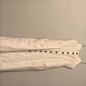 Forever 21 white midi summer dress